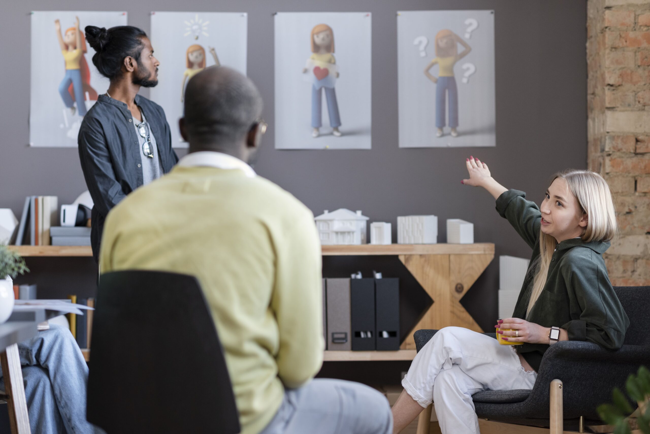 Collaboration en équipe lors d’un coaching professionnel en Île-de-France